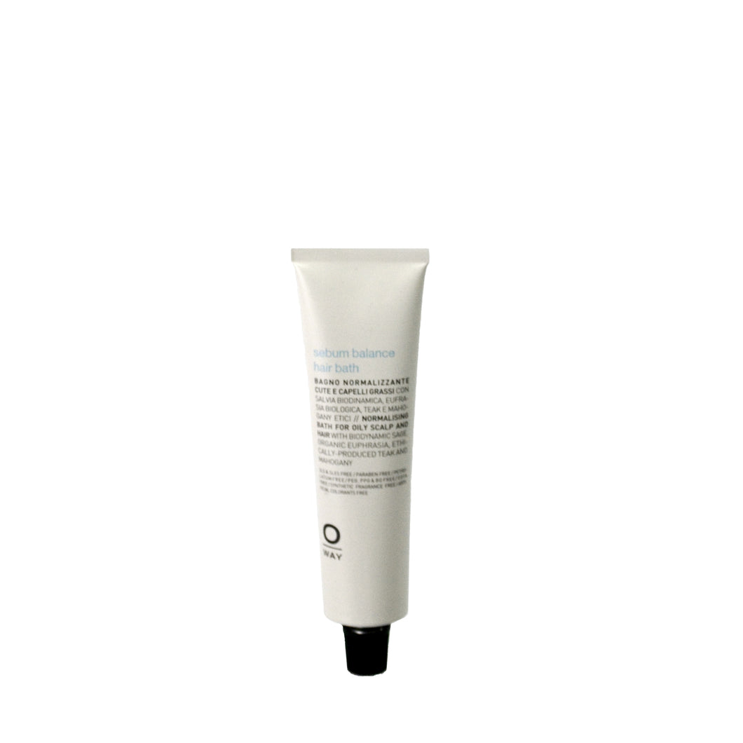sebum balance hair bath